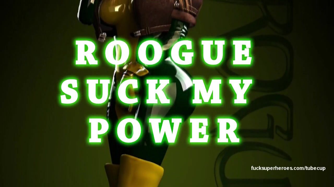 Deadpool and Rogue – Getting naughty in the bedroom