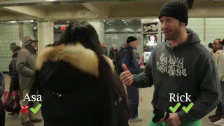 Subway Ride Challenge: Asa Akira’s Naughty No Pants Adventure